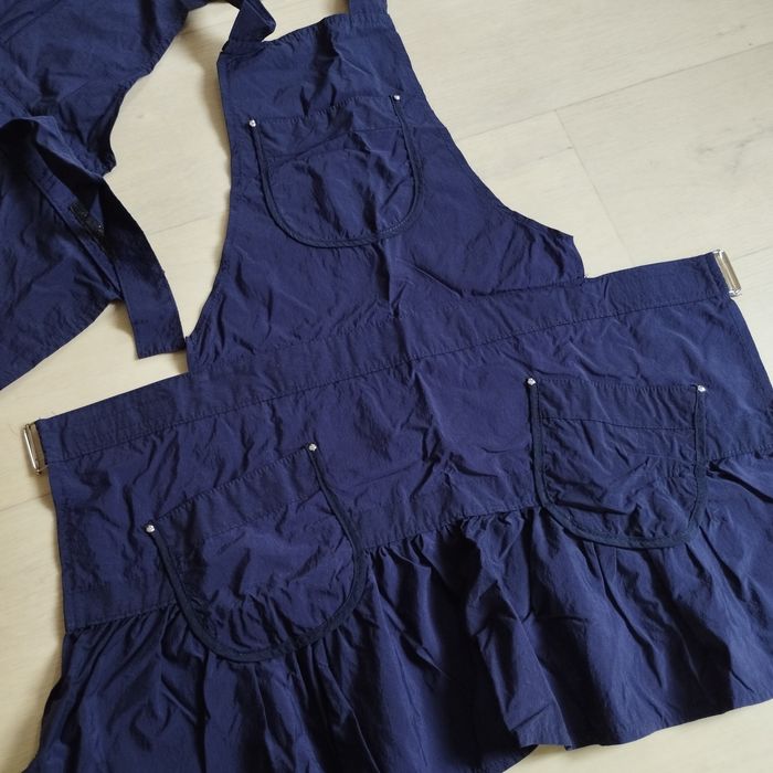 Фартух перукаря двосторонній уніформа майстра манікюру