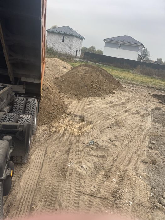 Земля грунт , підсипка супісь суглинок пісок чорнозем