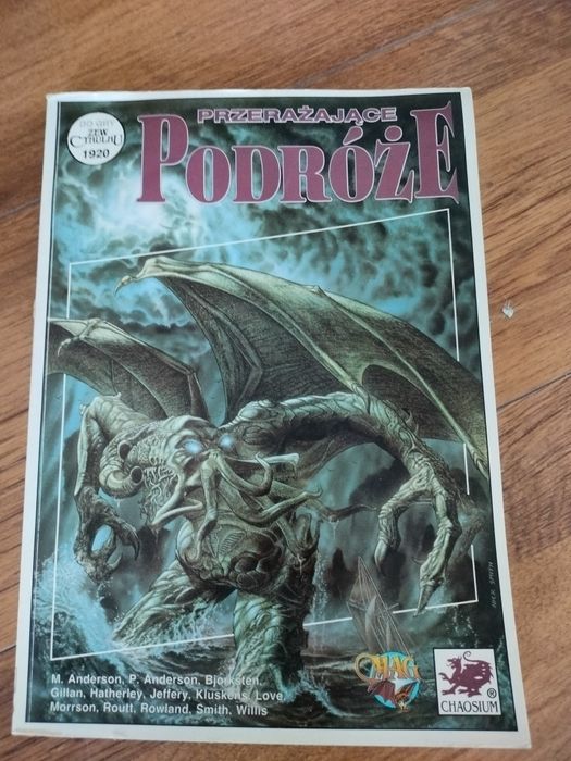 Zew cthulhu 1920 dodatek Przerażające podróże stan idealny