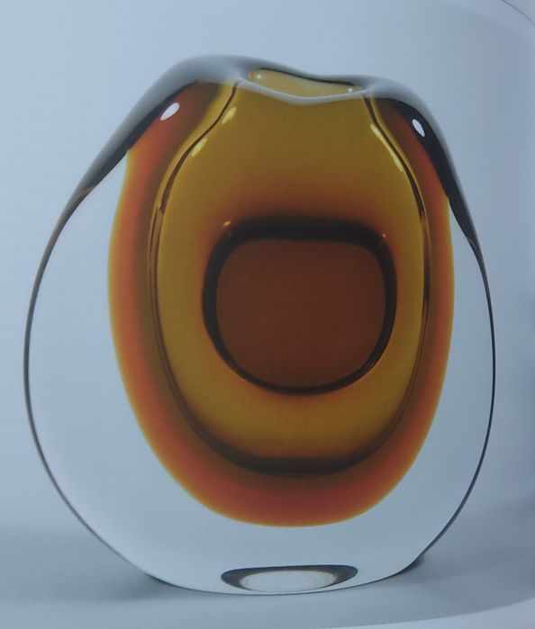 szkło wazony czeskie prl katalog album