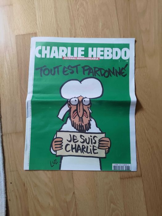 CHARLIE HEBDO Revista-Jornal 14/01/2015 N° 1178 (Je Suis Charlie)