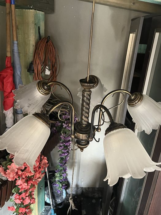 Żyrandol Lampa super stan