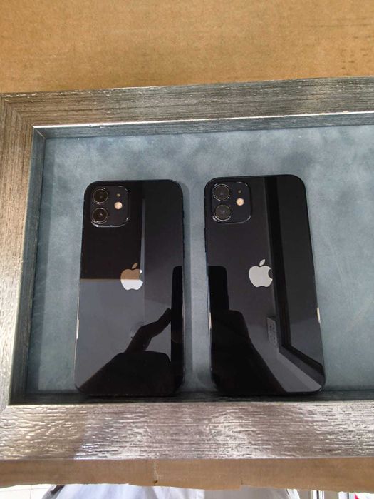 2 iPhone 12 – Preto – Funcionais