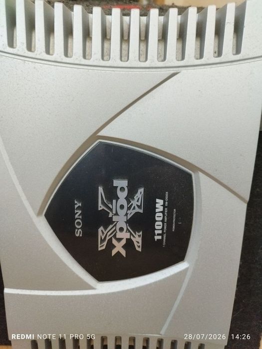Amplificador auto Sony e Signat