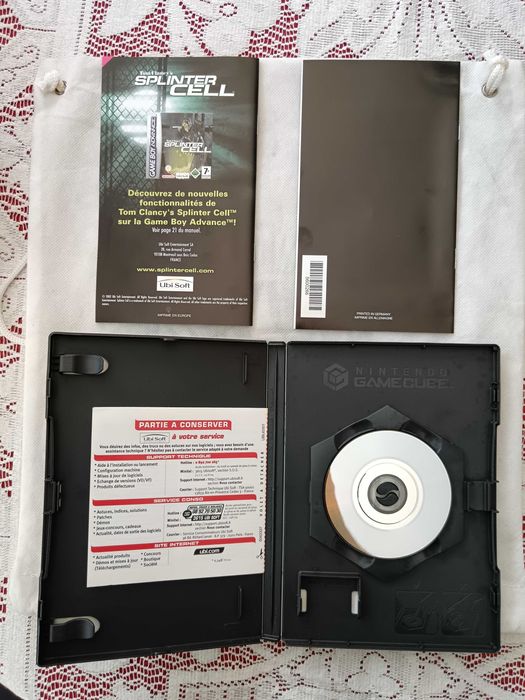 Tom Clancy's Splinter Cell [Nintendo GameCube, 2003] Complete - French
