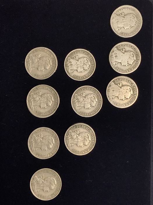 Moedas 1 Escudo - Diversas Datas