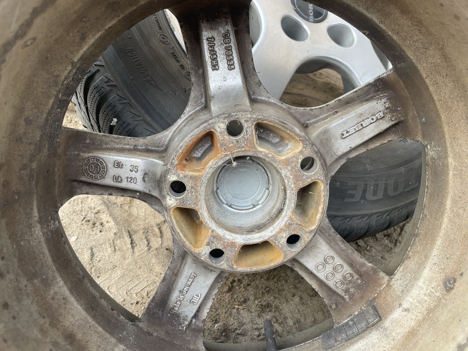 Kola BMW E36 E46 BORBET  (KBA 44682 ) opony zimowe 205/65R15