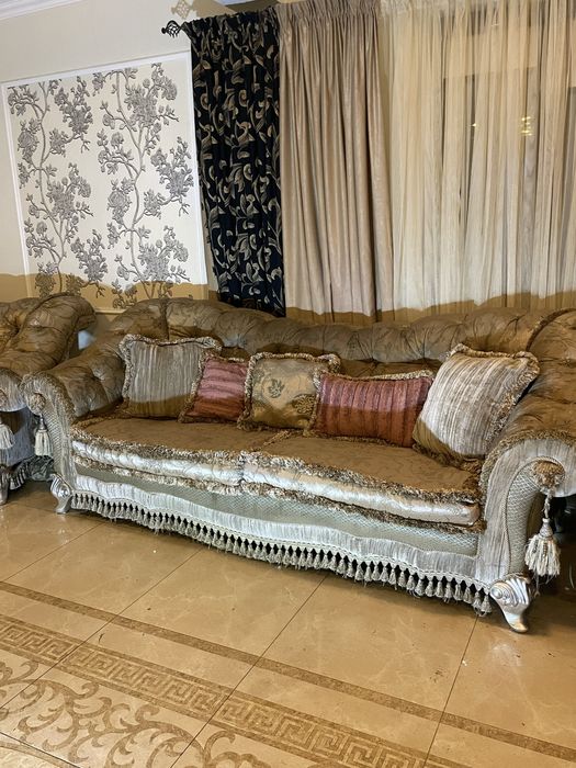 Мягкий уголок диван два кресла