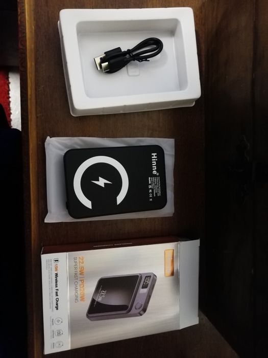 Carregador powerbank ultrafast wireless