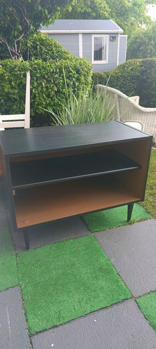 Komoda PRL na nóżkach,na książki.