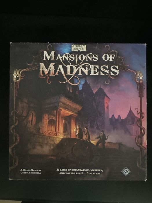 Mansions of Madness pierwsza edycja arkham horror gra