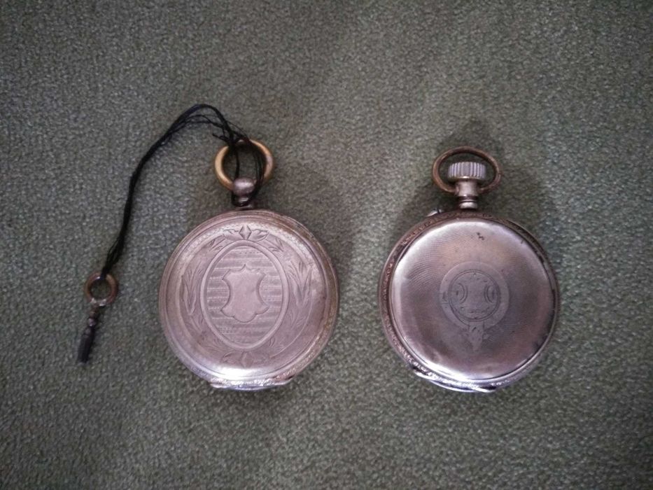 Часы наручные. Часы карманные. Серебряные мужские часы