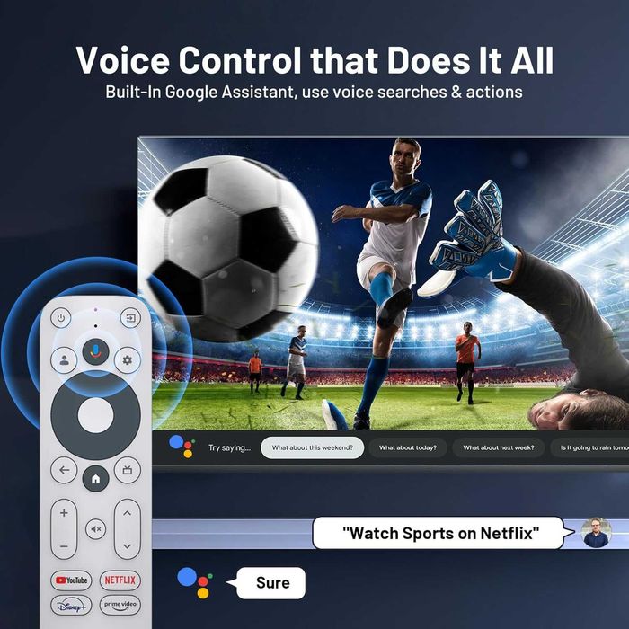 Kinhank Dynalink Google TV Box 4K UHD Smart TV Box
