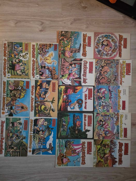 Kajko i Kokosz J. Christa 16 komiksów PRL pełen Komplet