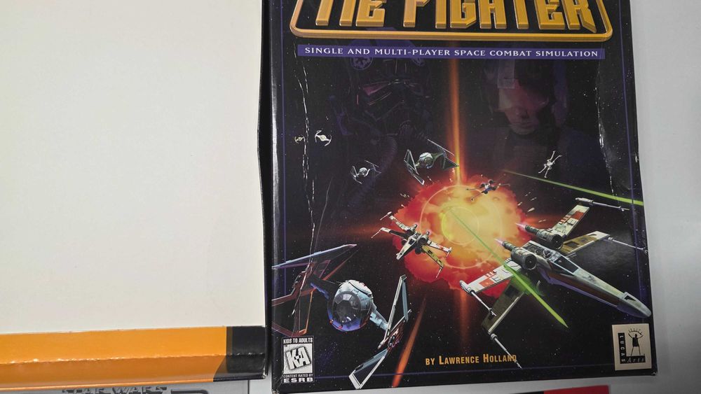 PC Star wars X-wing vs Tie fighter premierowe wydanie big box