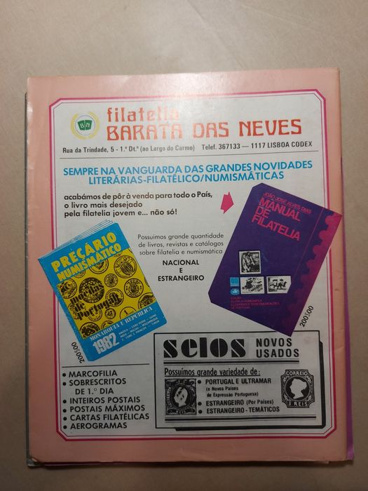 Lote 4 Revistas Vintage Filatelia Numismática