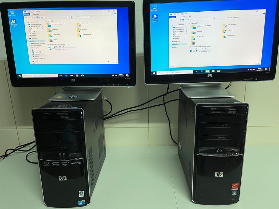 Computadores  com  ecrãs cada 75€