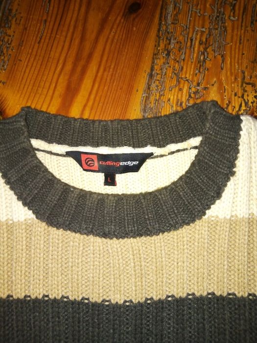 Sweter męski w pasy