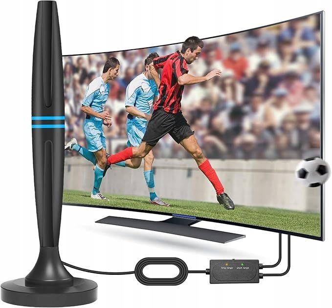 Cyfrowa antena Hdtv -Zawiera podstawę magnetyczną