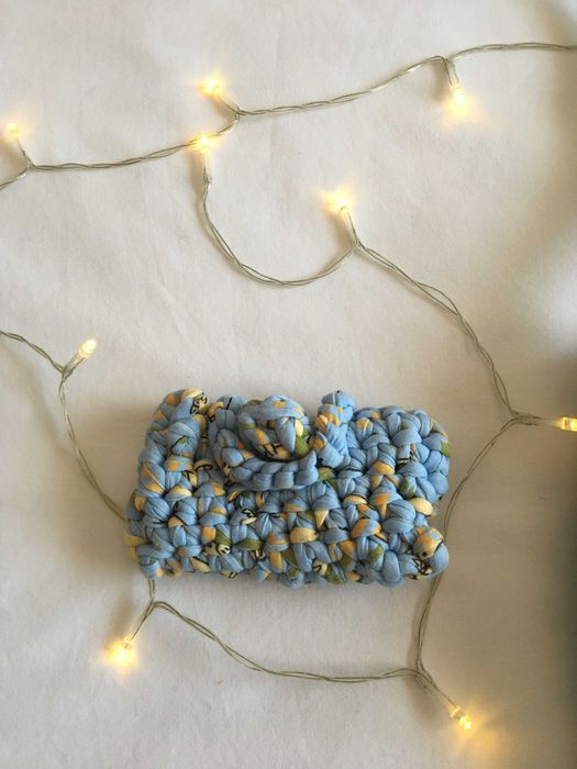 Carteira e porta-moedas em croché