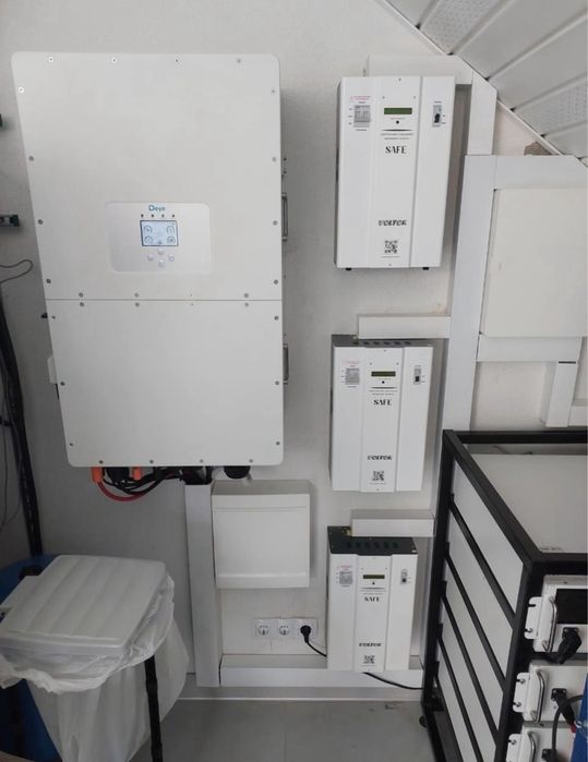 Монтаж/Подключение инверторов/подбор оборудования/1-3 фазы