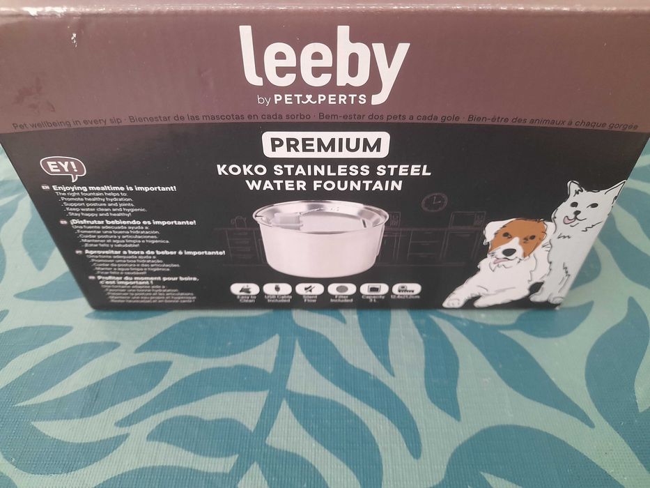 Bebedouro elétrico para gato