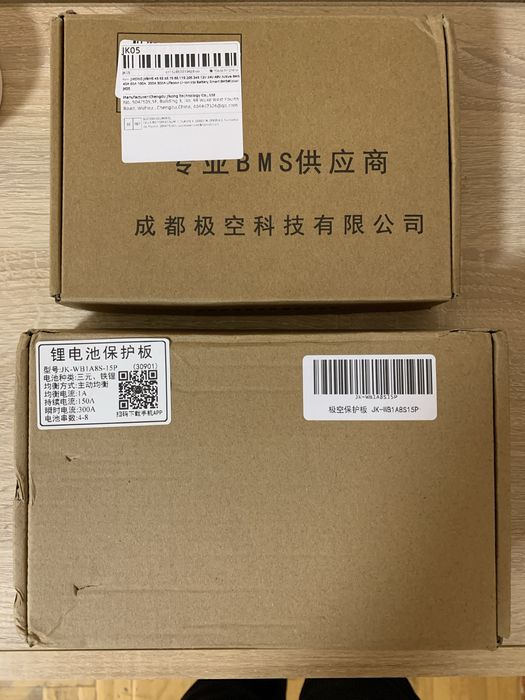 Jikong bms WB1A8S15P + диспелей 4.3