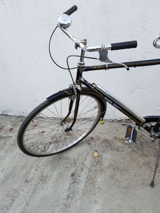 Bicicleta pasteleira restaurada