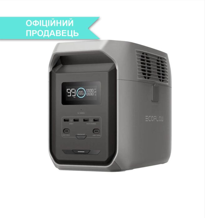 Зарядна станція EcoFlow DELTA 3 1500Вт | Купити Дельта 3 | ДБЖ