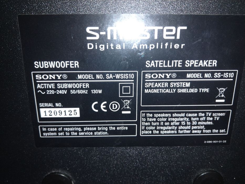 Zestaw kina domowego sony dav is-10