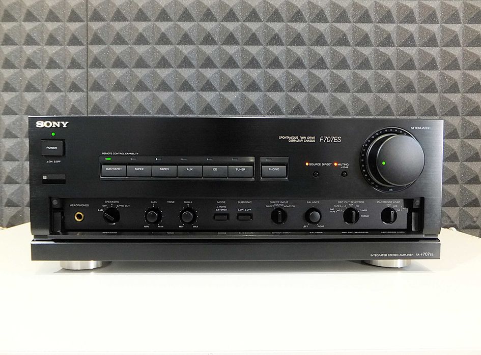 Audiofilski wzmacniacz stereo SONY TA-F707ES / super cena! Wrocław ...