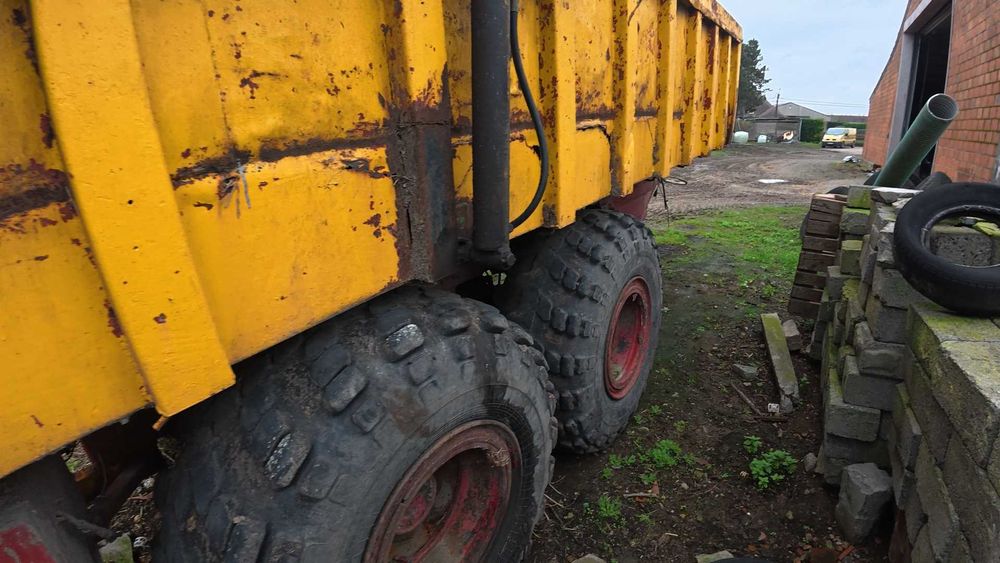 Przyczepa Tandem 14 ton Skorupa