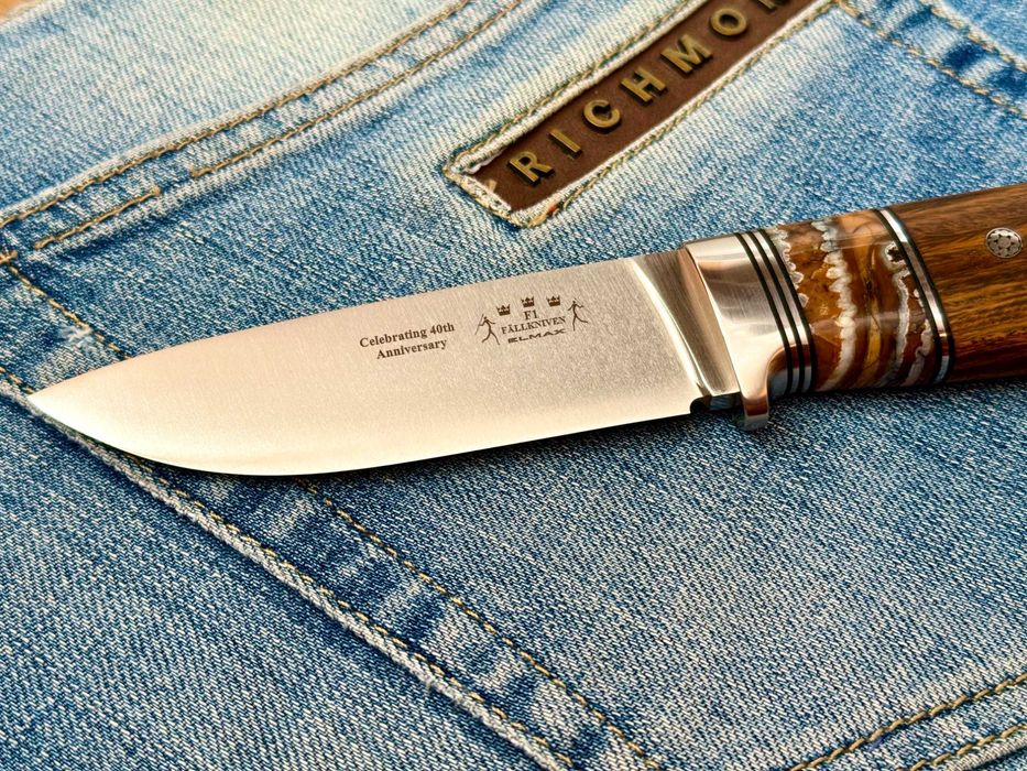 Кастомный лимитированный нож Fallkniven F1 Elmax