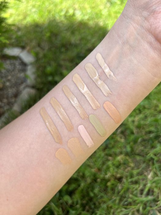 Консилер-коректор The Saem perfect tip peach beige green beige