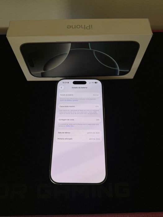 Iphone 16 pro 256 c/garantia
