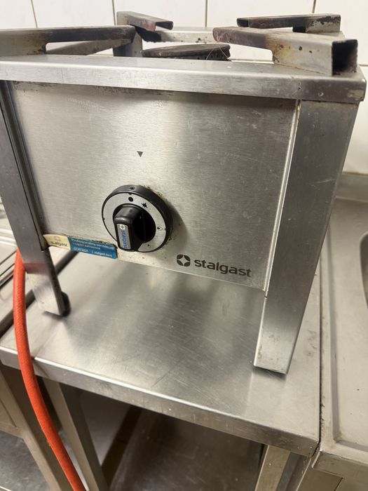 Taboret gazowy stalgast kuchnia gazowa