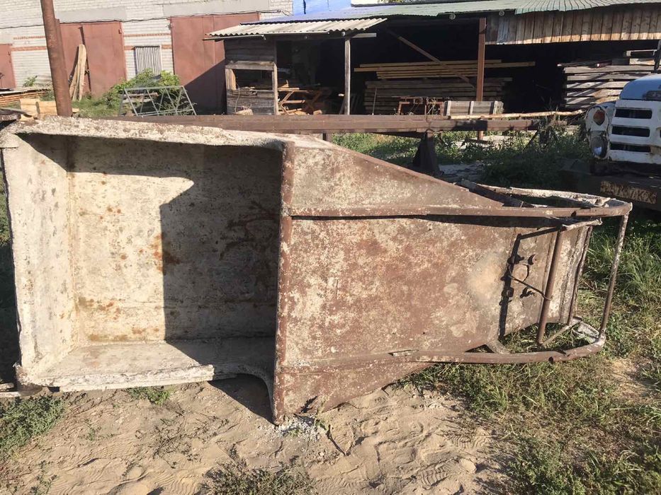 Баня для бетона «Туфелька»,бункер