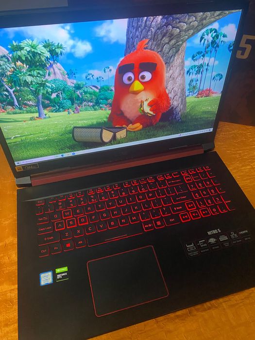 Duży, mocny i zadbany Acer Nitro 5, i7-9750H, 1660Ti,