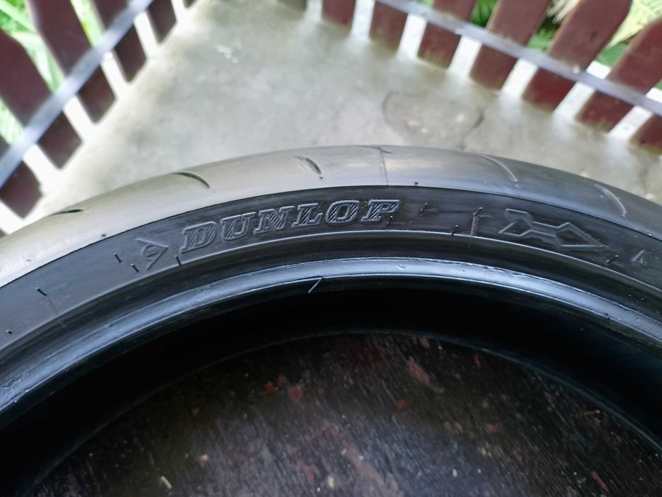 Opony motocyklowe Dunlop komplet 120/70R17, 180/55/R17