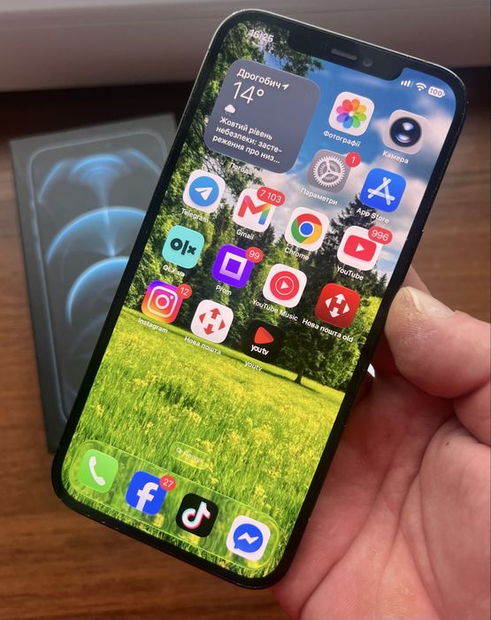 IPhone 12 Pro Max 128gb Sierra Blue Neverlock