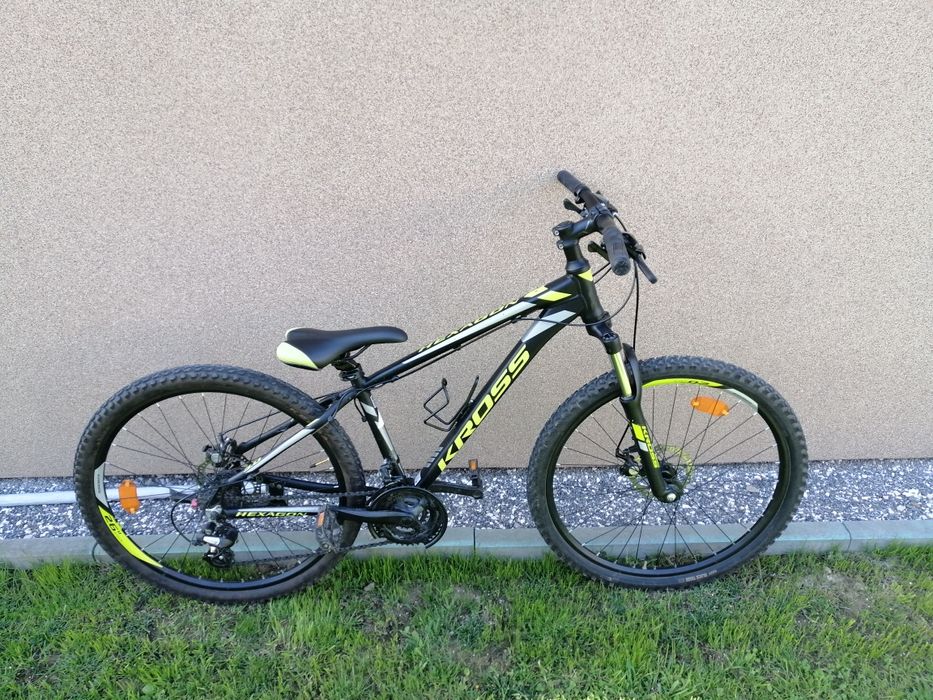 Kross hexagon 3.0 limonkowy xs