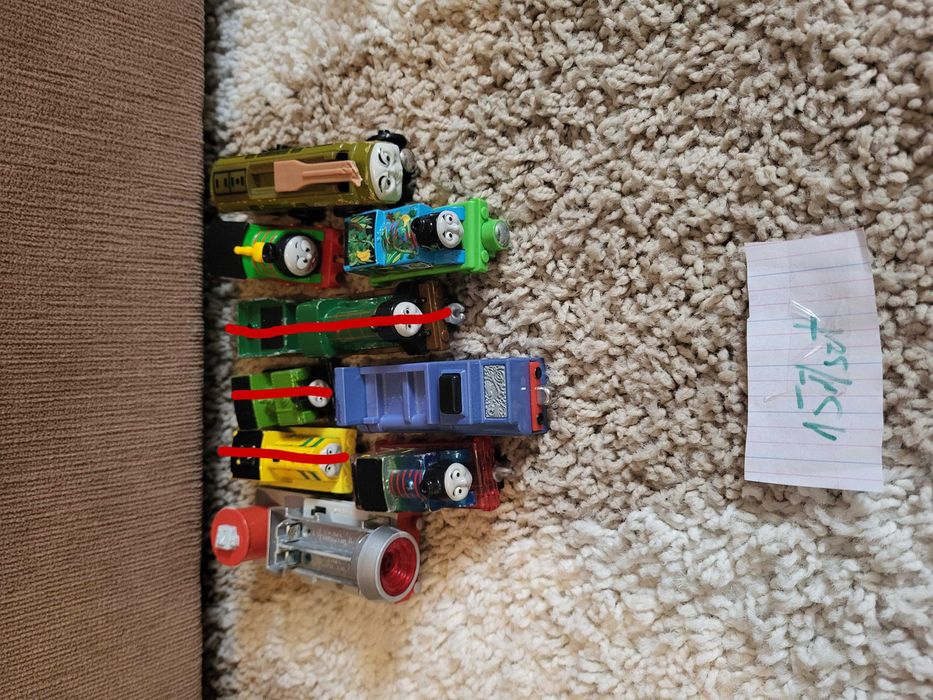 Zestaw Ciuchcie Tomek i Przyjaciele Raul Luke Thomas Diesel 10