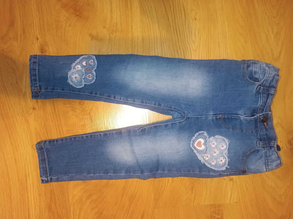 Spodnie jeansowe r 98