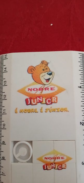 Régua com jogo da paciência, antiga