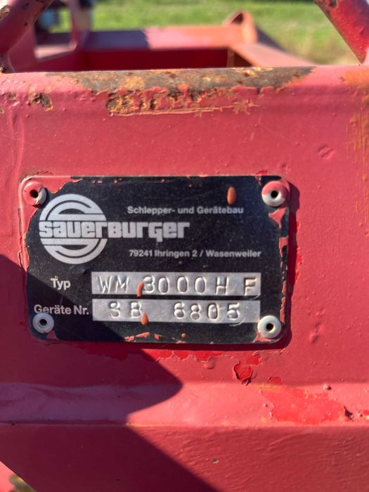 Mulczer Sauerburger WM3000 HF