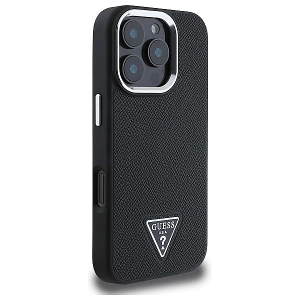 Guess GUHMP16XPGTSPSK iPhone 16 Pro Max 6.3" czarny/black hardcase Gra