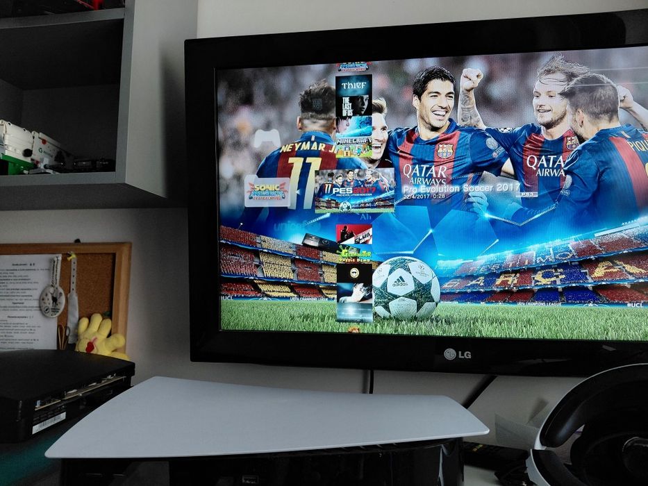 PS3 Slim 500 GB – uszkodzona (przegrzewa się)