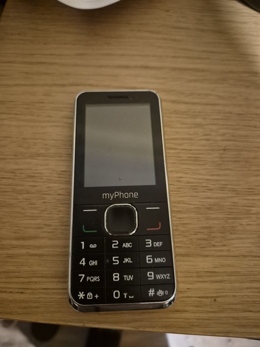 Telefon myPhone Classic Dual SIM klawiszowy czarny srebrny