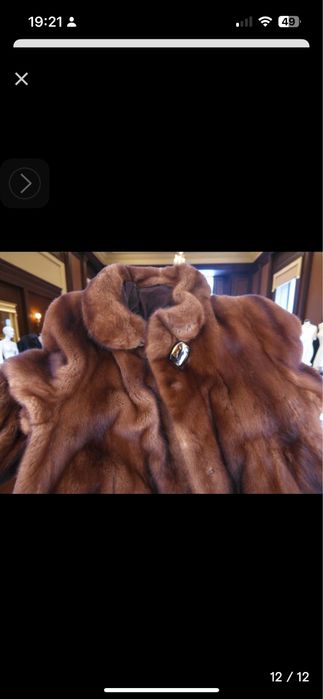 Casaco de vison Lapeco Milano – Alta Costura Italiana (1939)