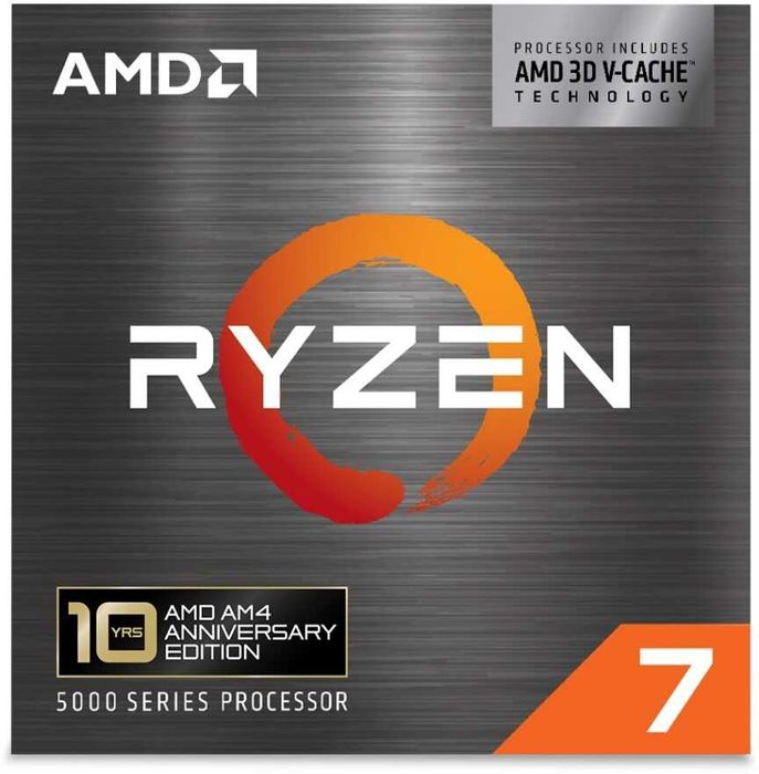 Процесор AMD Ryzen 7 5800X3D 10th AM4 Anniversary Edition (100-100000651POF)